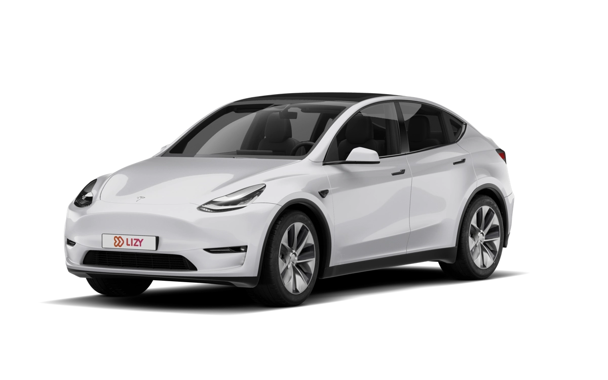 Zilveren Tesla Model Y als meest voorkomende tweedehands elektrische auto