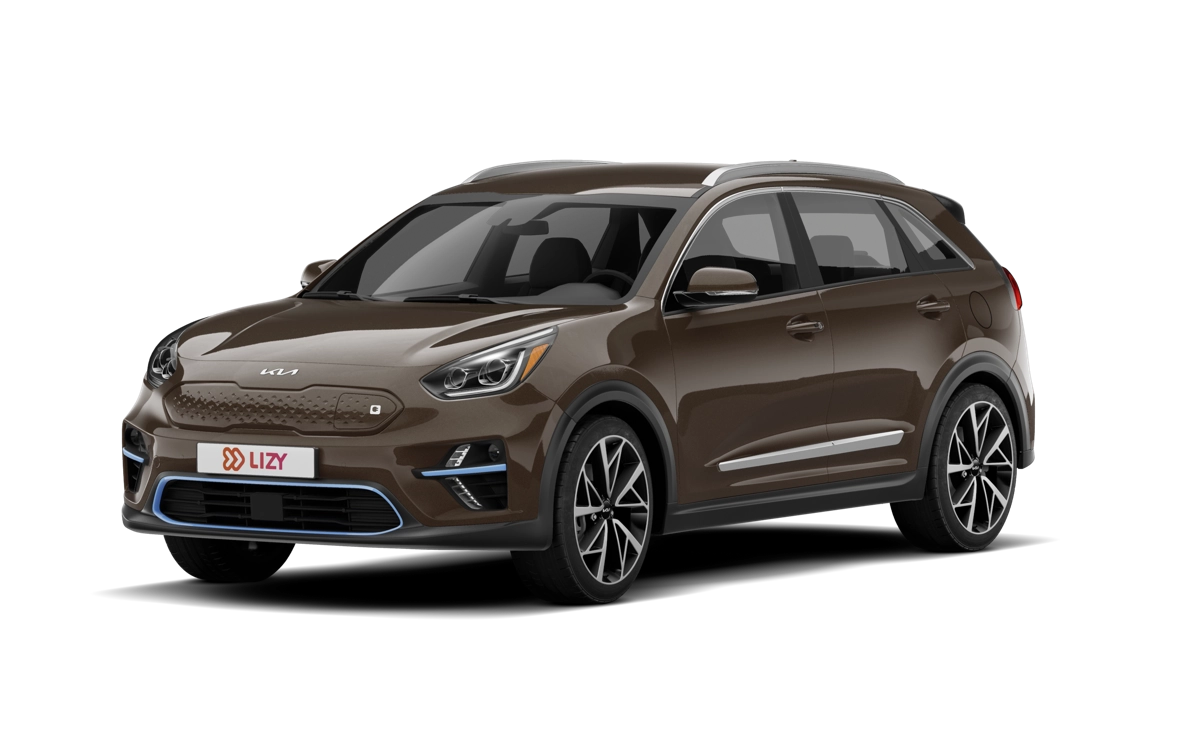 Bruine Kia e-Niro als veelvoorkomende tweedehands elektrische auto