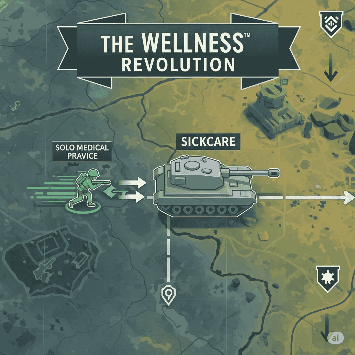 The Vanguard Offensive: A Three-Part Campaign to Dominate Functional Medicine Marketing