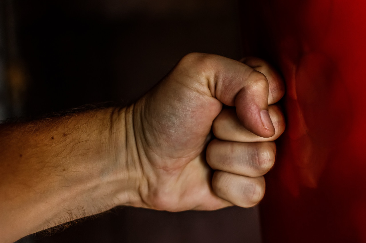 A person's fist