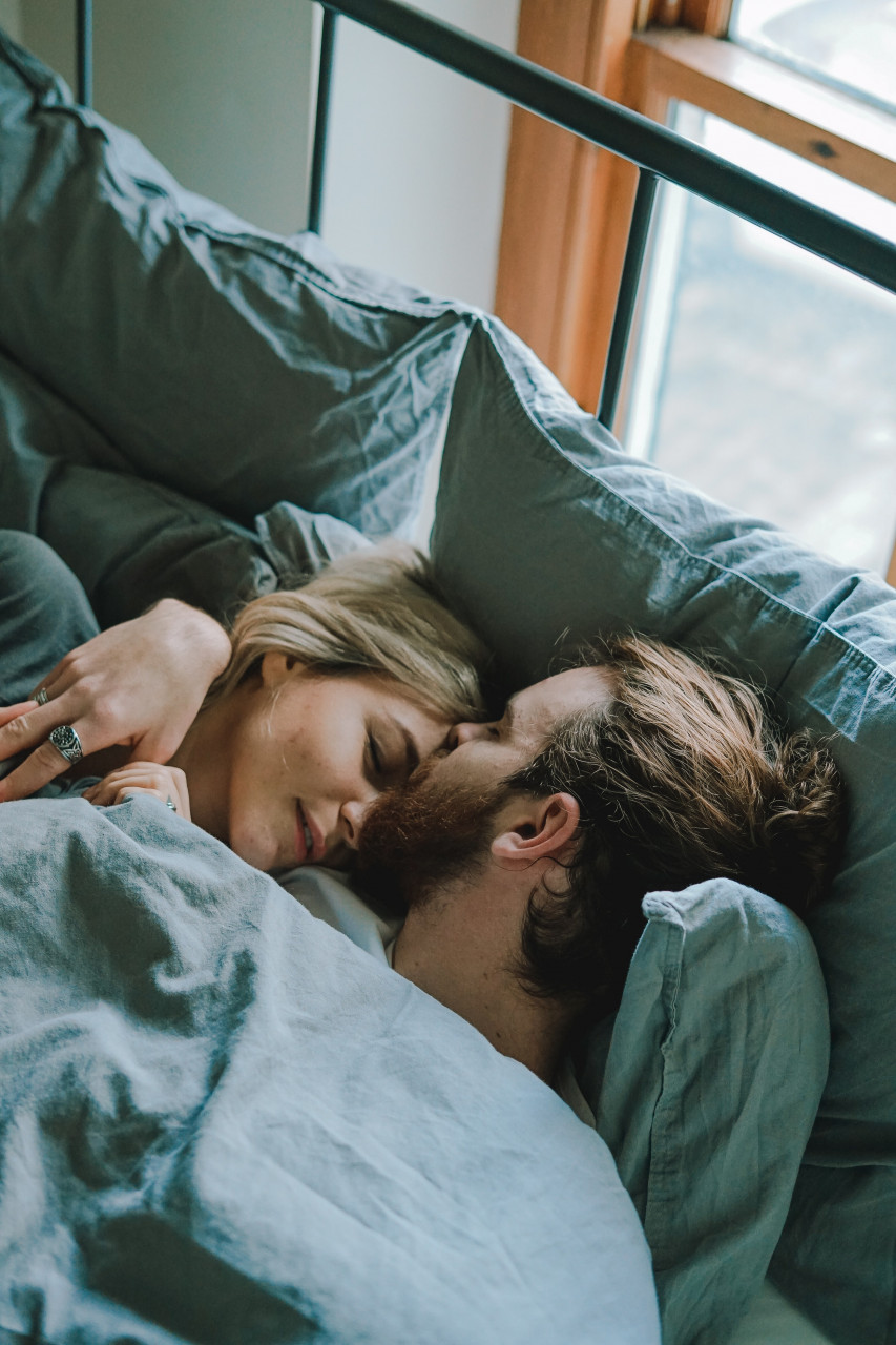 Getting close to your partner can help them get over their fear of intimacy.