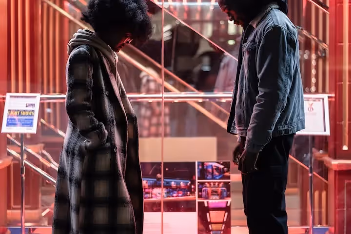 Unhappy couple in a codependent relationship