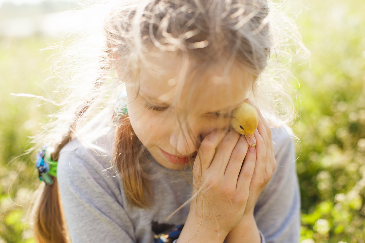 A girl discovering her unique strengths with animals.