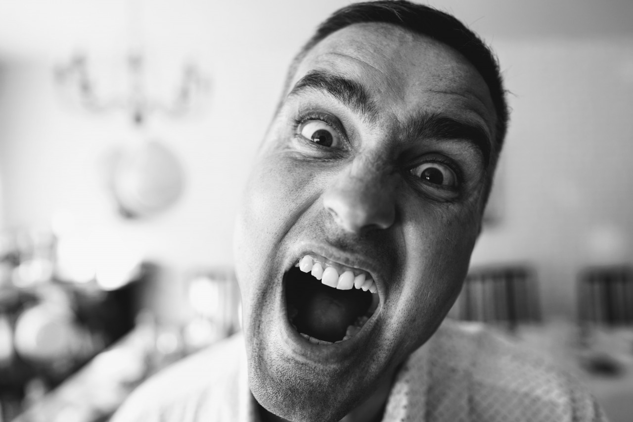 A yelling dad.