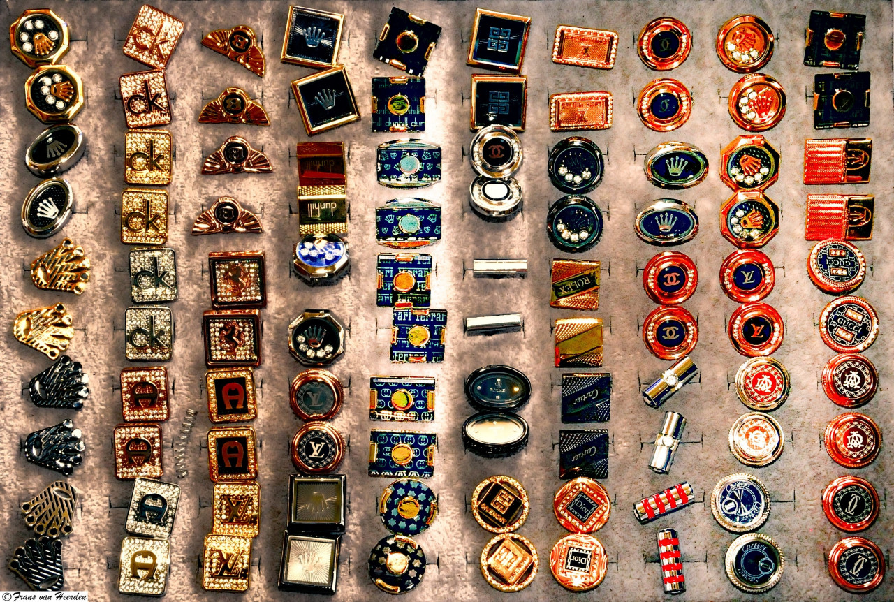 A cross-section of many personal effects.