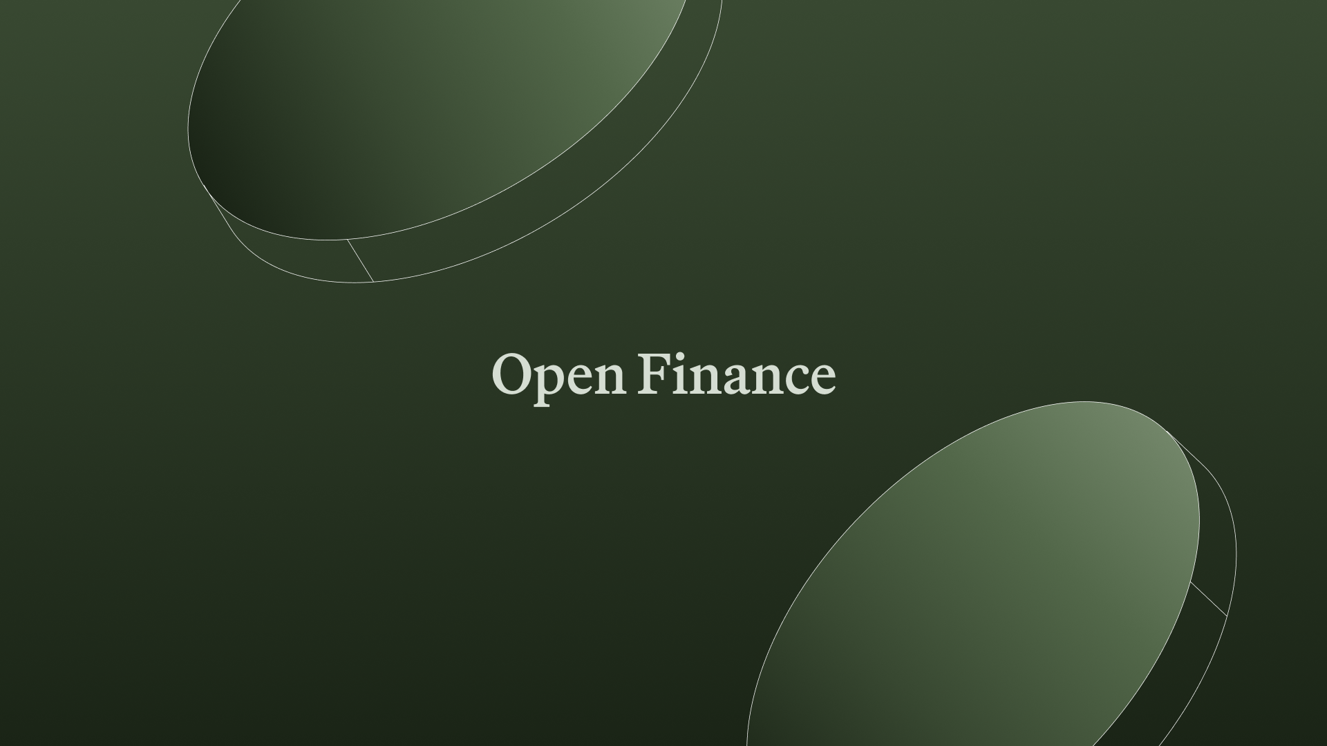 Open Finance Is the Only Path Forward