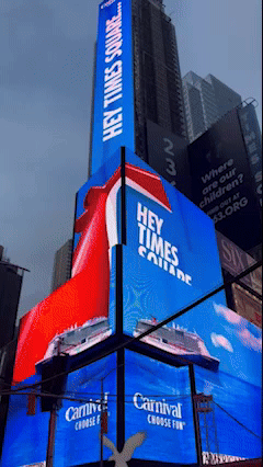 Time Square Funderstruck GIF