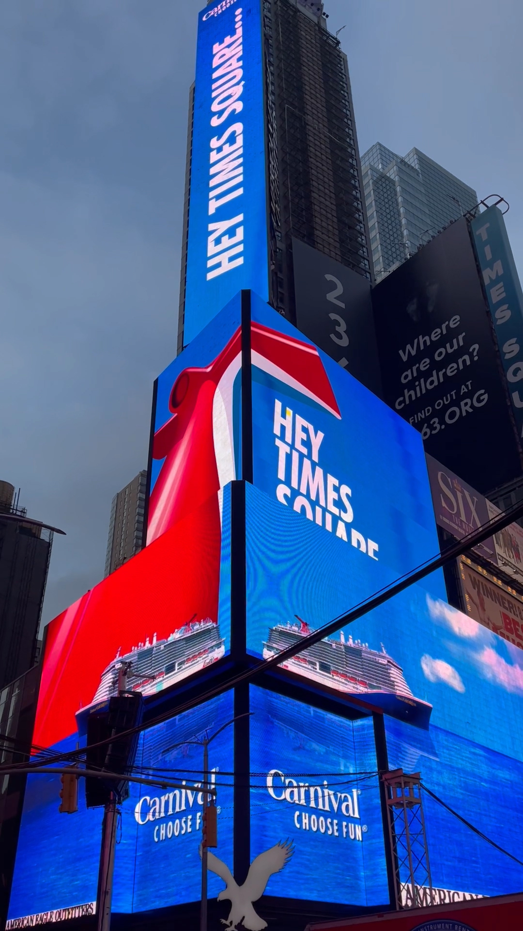 Times Square Funderstruck Cover