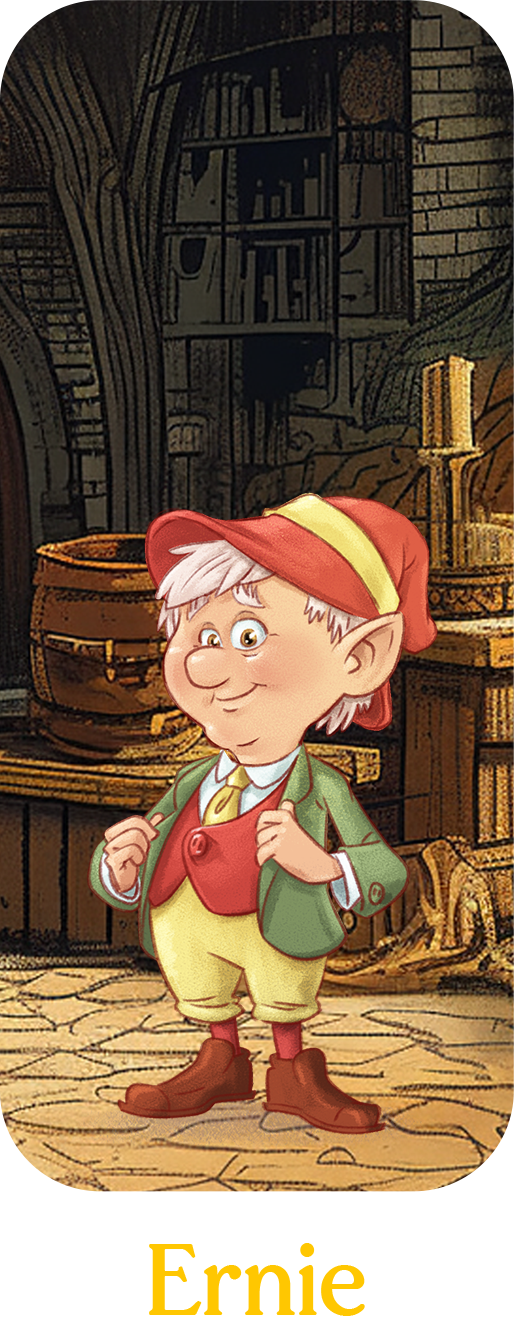 Ernie Profile Button