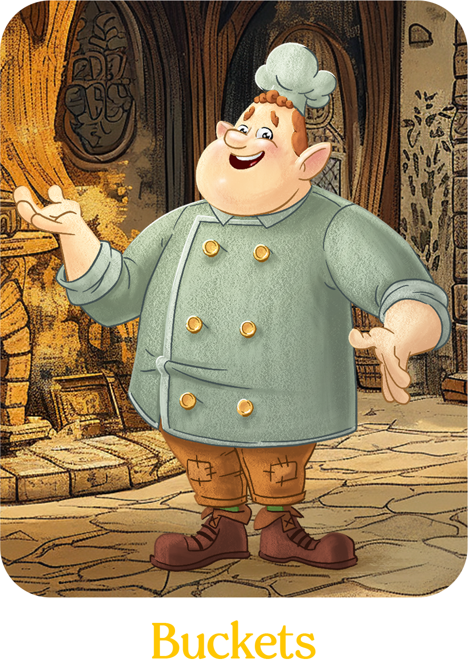 Buckets profile button