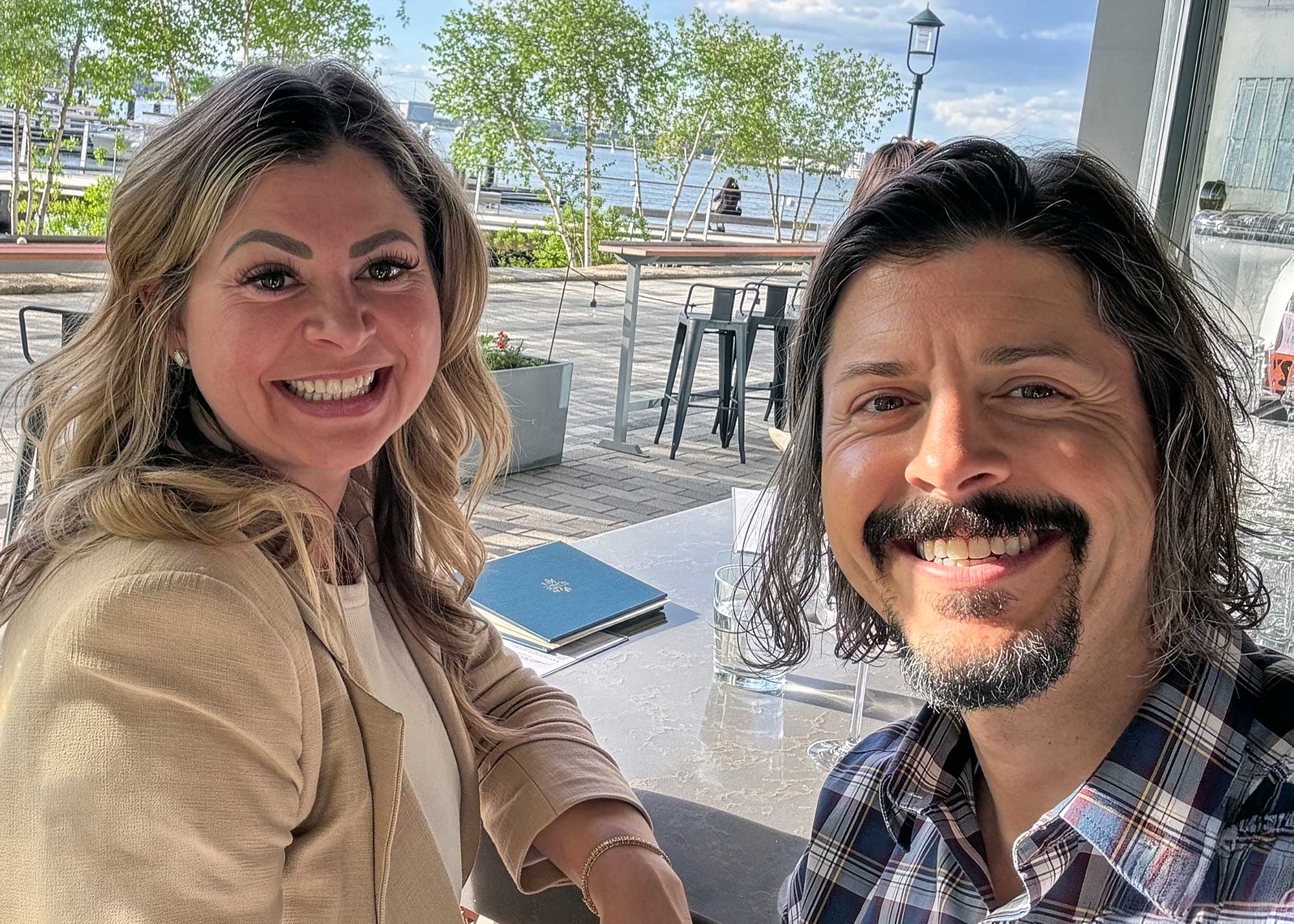 Katie Schorn, THS founder and CEO, and Michael Schorn, THS chief of staff, attend Bullhorn’s Engage Boston 2026, last month at the Omni Boston Hotel at the Seaport.