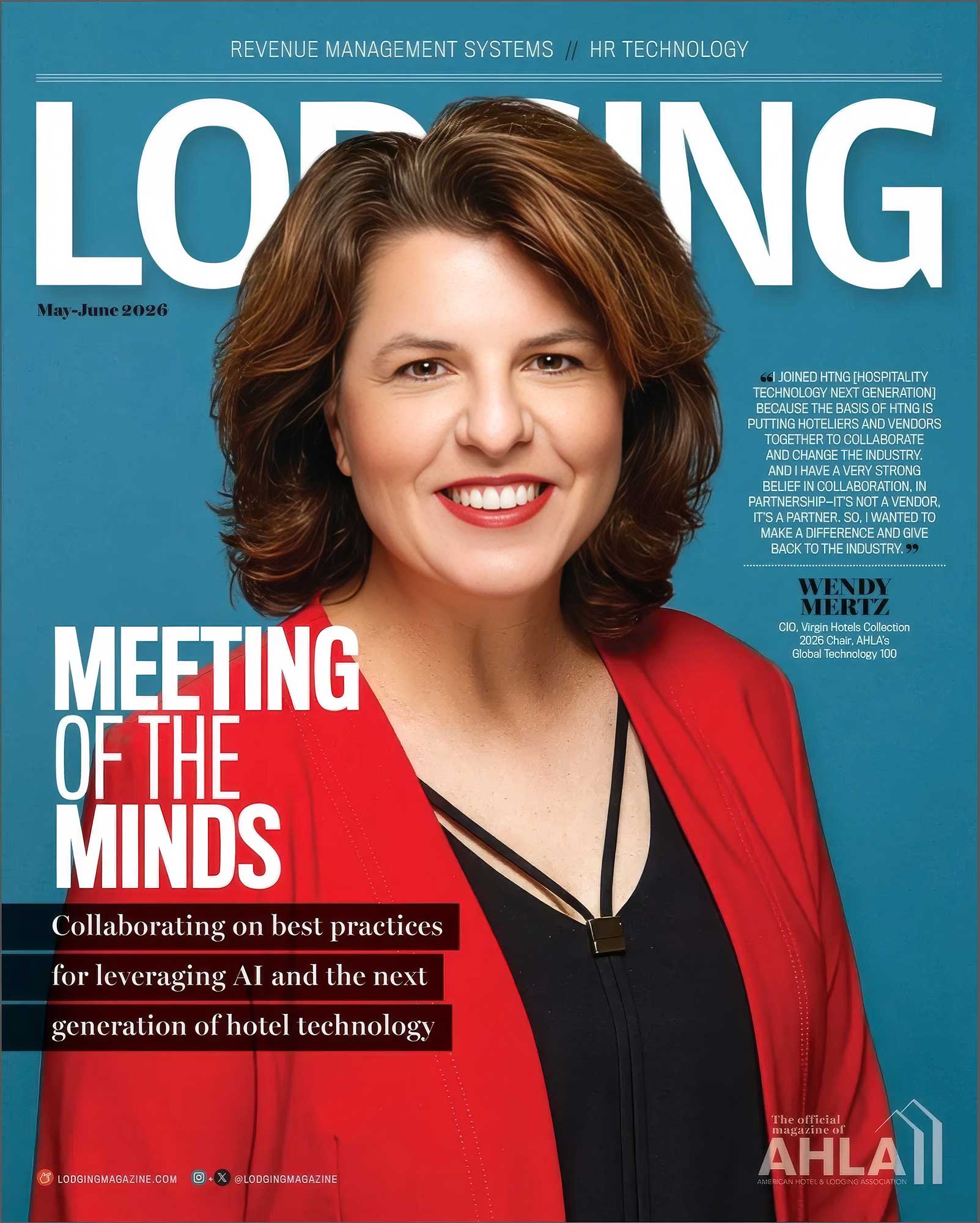 Quarterly Lodging magazine column focuses on hospitality technology