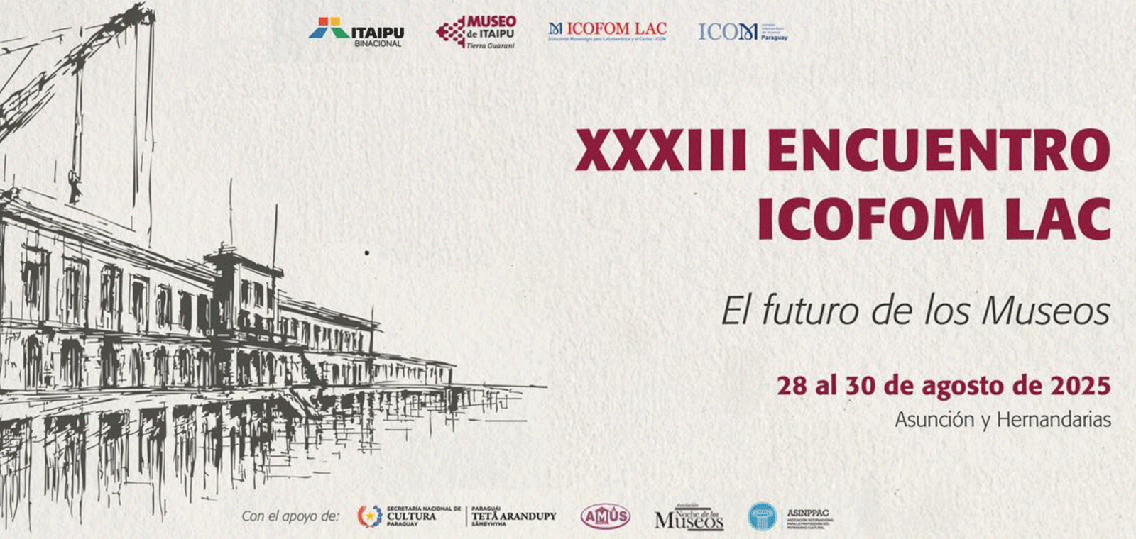 Paraguay será sede del mayor foro museológico de América Latina de la ICOM