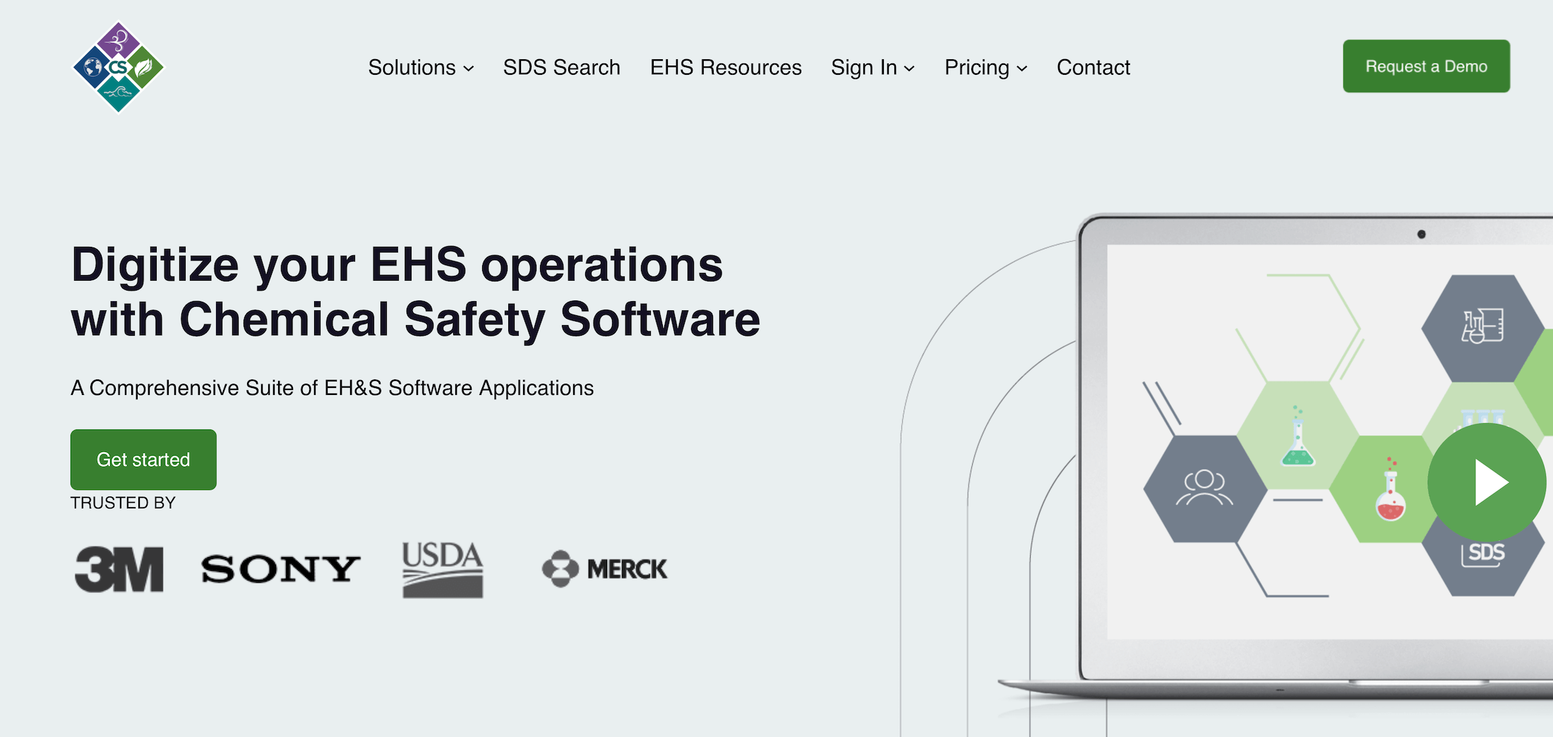 Chemical Safety homepage: Digitize your EHS operations with Chemical Safety Software