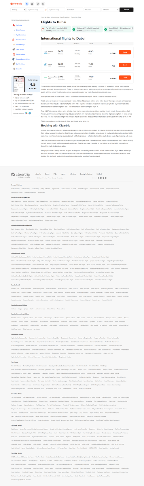 Explore Dubai with Cleartrip Your Ultimate Guide to Seamless Travel