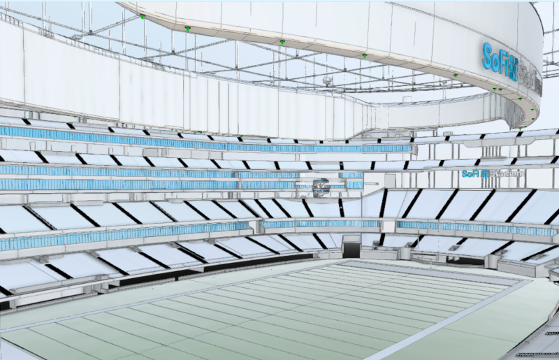 Existing Conditions created a precise BIM model of the NY Stock Exchange.