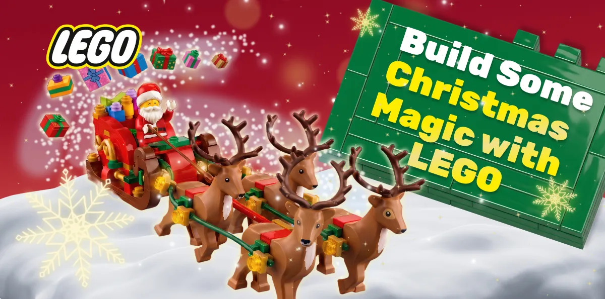 Build Some Christmas Magic with LEGO