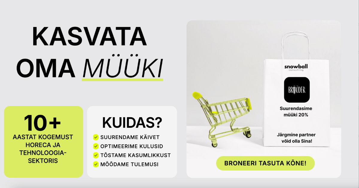 HoReCa kasumlikkuse eksperdid – Snowball Consulting