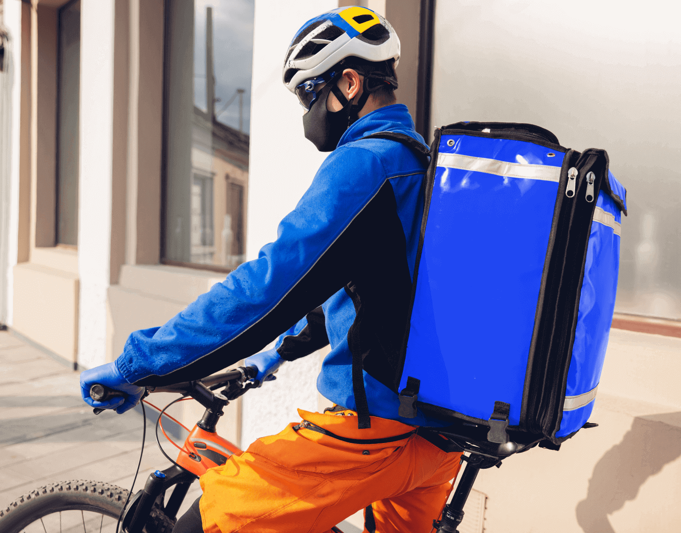 Delivery Guy Image - Maptech X Webflow Template