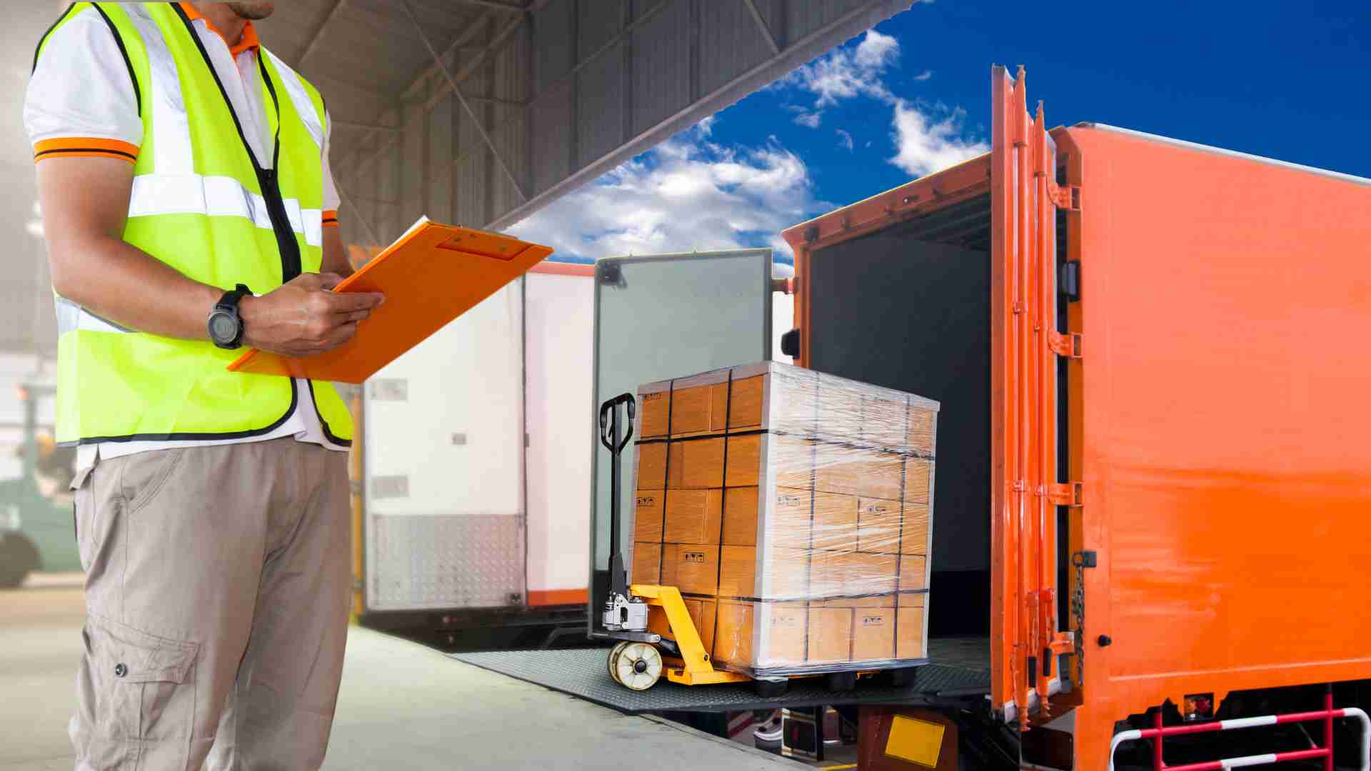 logisitics management system in manufacturing process