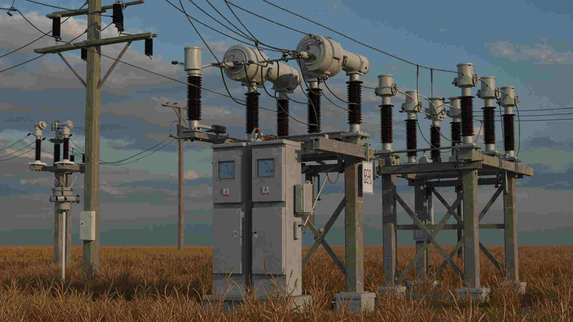 Distribution transformer infrastructure used for real-time voltage monitoring