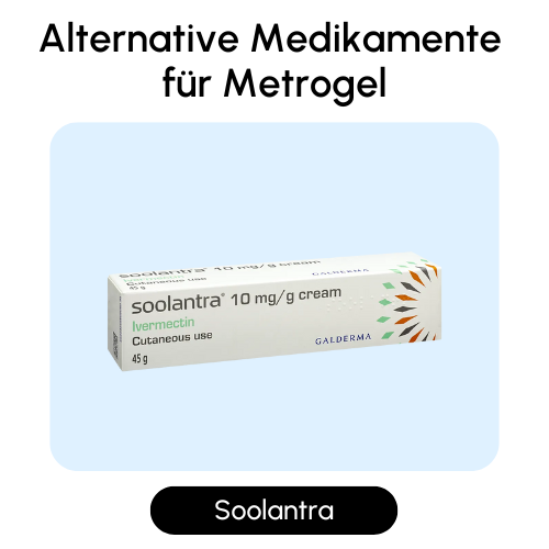 Alternative Medikamente für Metrogel
