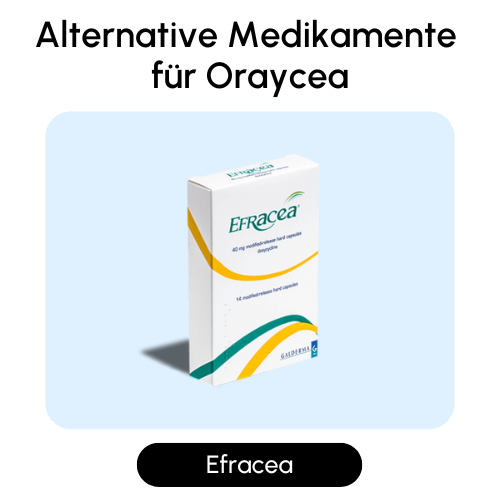 Alternative Medikamente für Oraycea