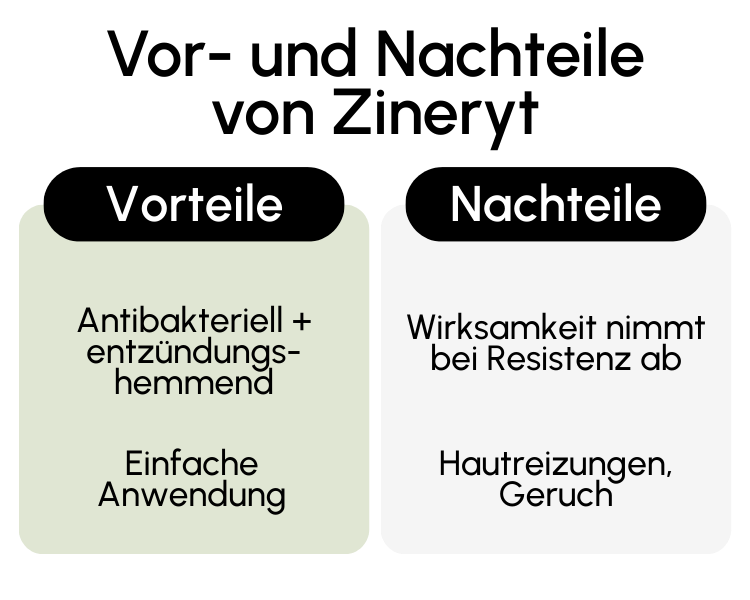 Vor- und Nachteile von Zineryt