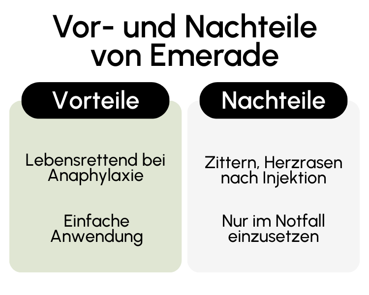 Vor- und Nachteile von Emerade