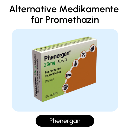 Alternative Medikamente für Promethazin
