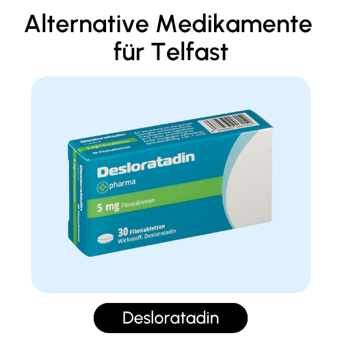 Alternative Medikamente für Telfast