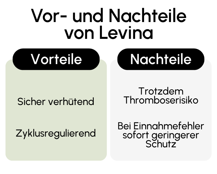 Vor- und Nachteile von Levina