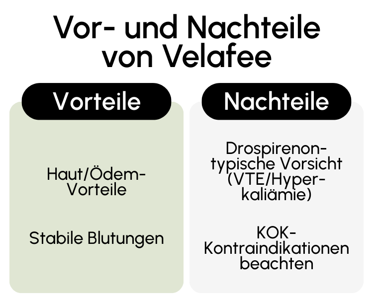 Vor- und Nachteile von Velafee