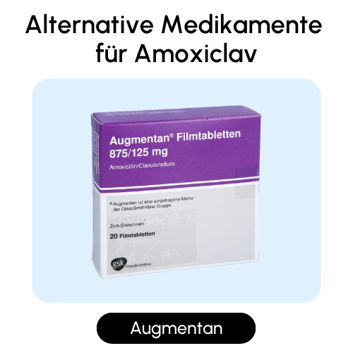 Alternative Medikamente für Amoxiclav