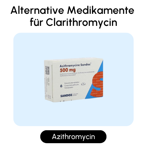 Alternative Medikamente für Clarithromycin