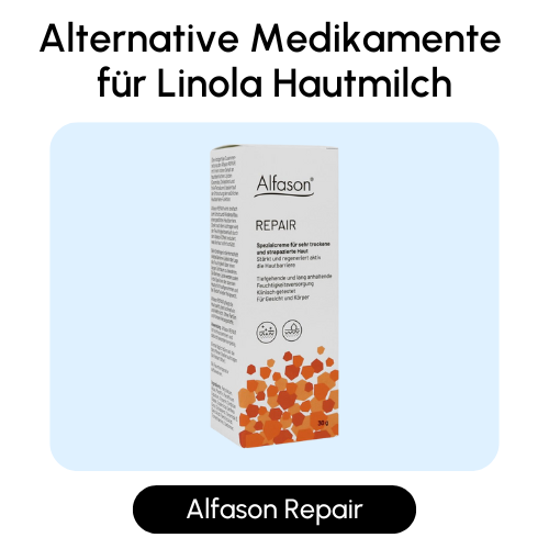 Alternative Medikamente für Linola Hautmilch