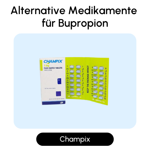 Alternative Medikamente für Bupropion