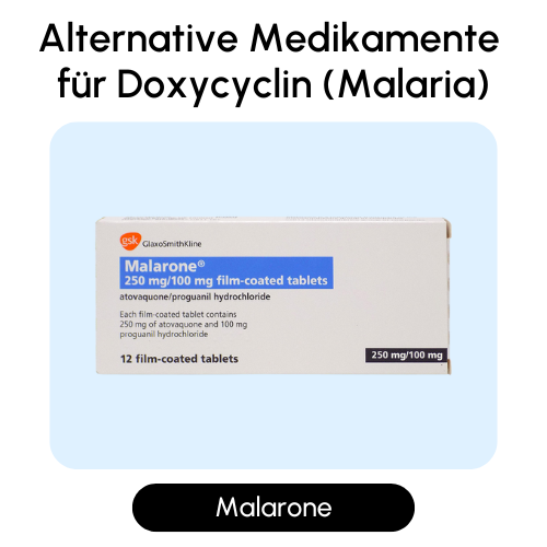 Alternative Medikamente für Doxycyclin (Malaria)