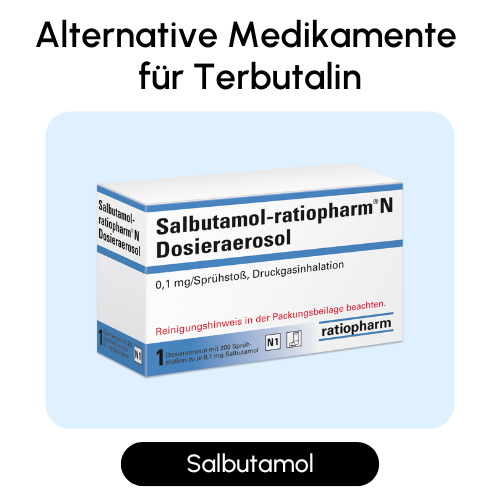 Alternative Medikamente für Terbutalin