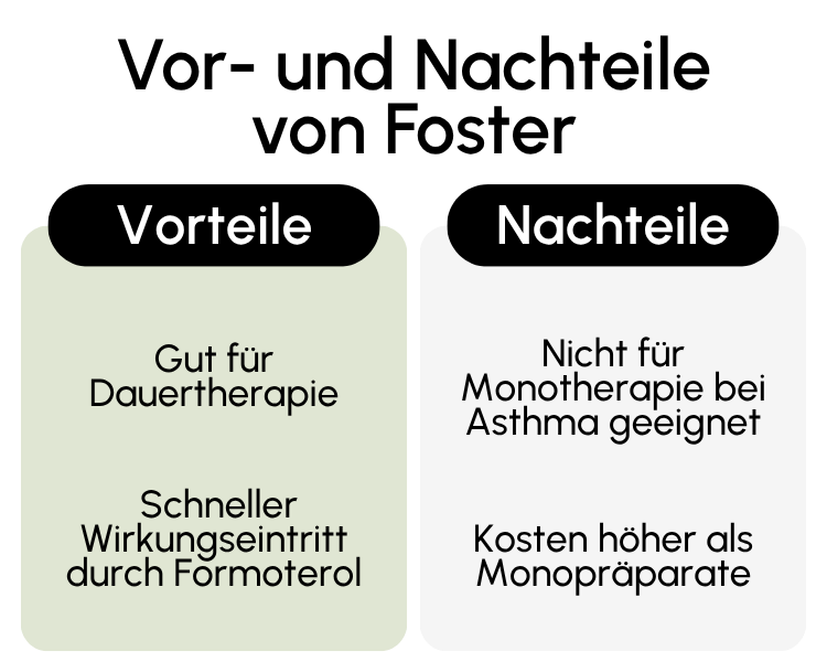Vor- und Nachteile von Foster