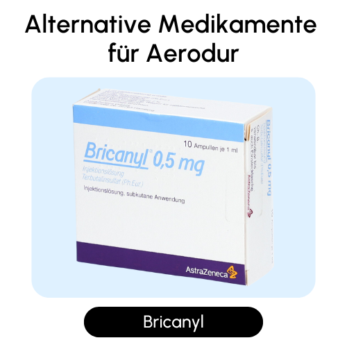 Alternative Medikamente für Aerodur