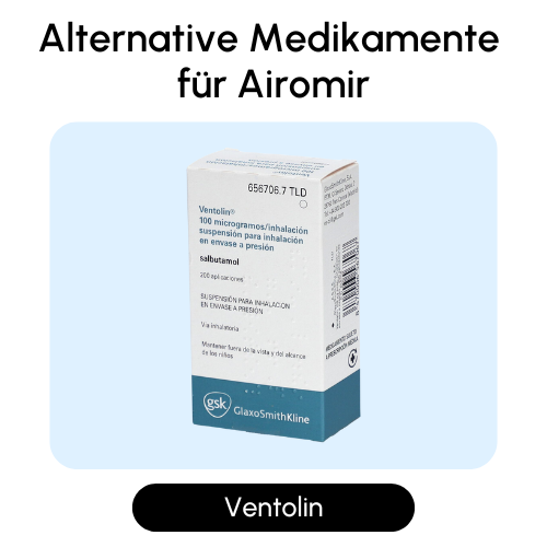 Alternative Medikamente für Airomir