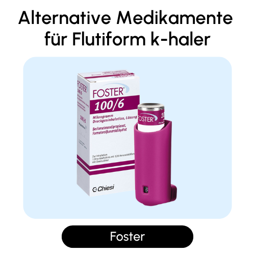 Alternative Medikamente für Flutiform k-haler