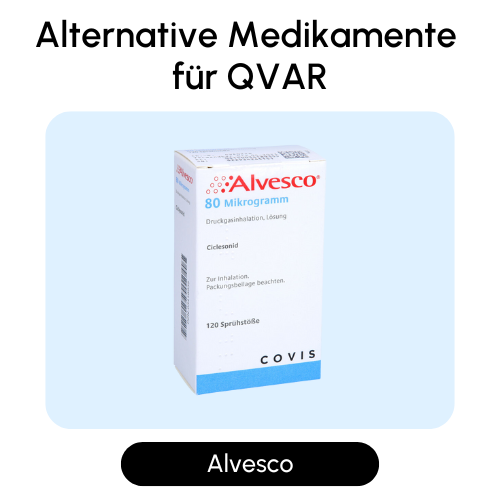 Alternative Medikamente für QVAR