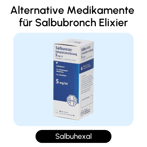 Alternative Medikamente für Salbubronch Elixier
