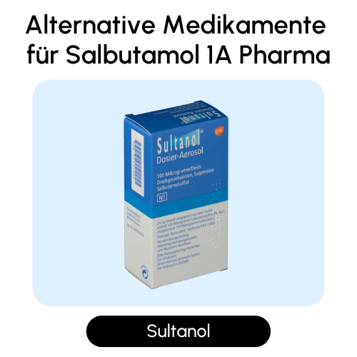 Alternative Medikamente für Salbutamol 1A Pharma