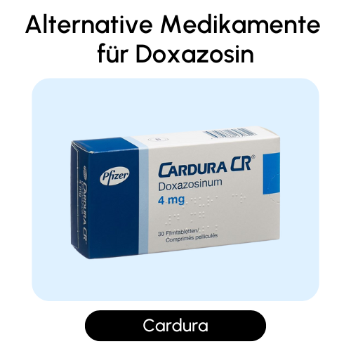 Alternative Medikamente für Doxazosin