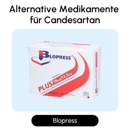 Alternative Medikamente für Candesartan