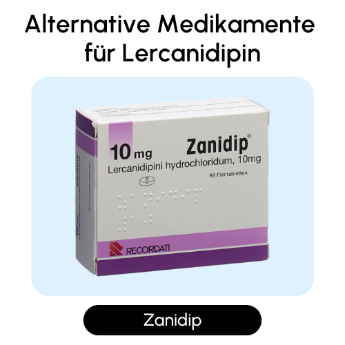 Alternative Medikamente für Lercanidipin