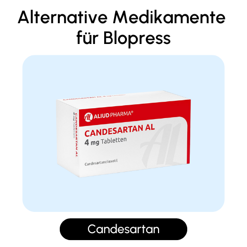 Alternative Medikamente für Blopress